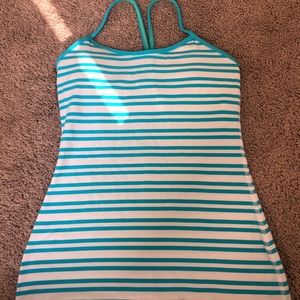 Lulu lemon power Y tank size 6
